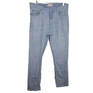 Levi's Men's 502 Regular Taper Jeans Size 30 x 32 Stretch Light Wash